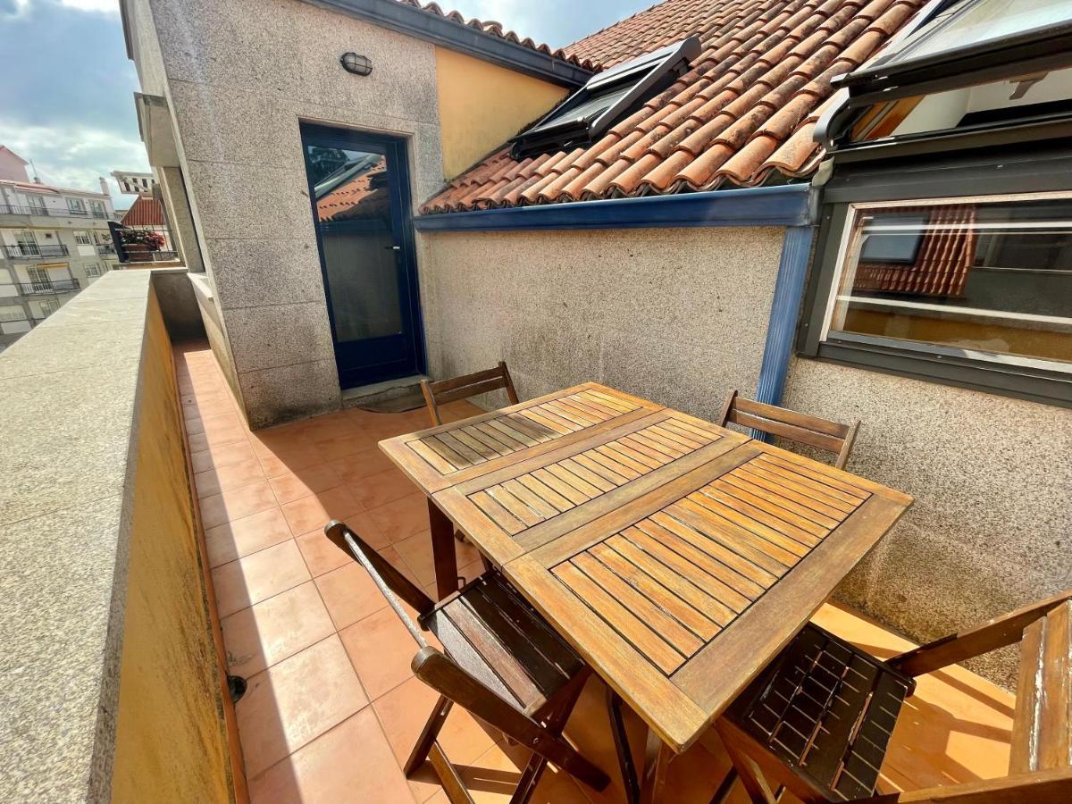 Atico Playa Silgar Lägenhet Sanxenxo Exteriör bild